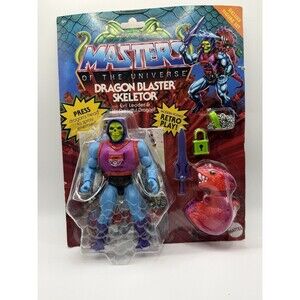New Masters of the Universe Origins Deluxe Dragon Blaster Skeletor Action Figure